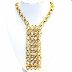 🤍Vintage Rhinestone Necklace🤍